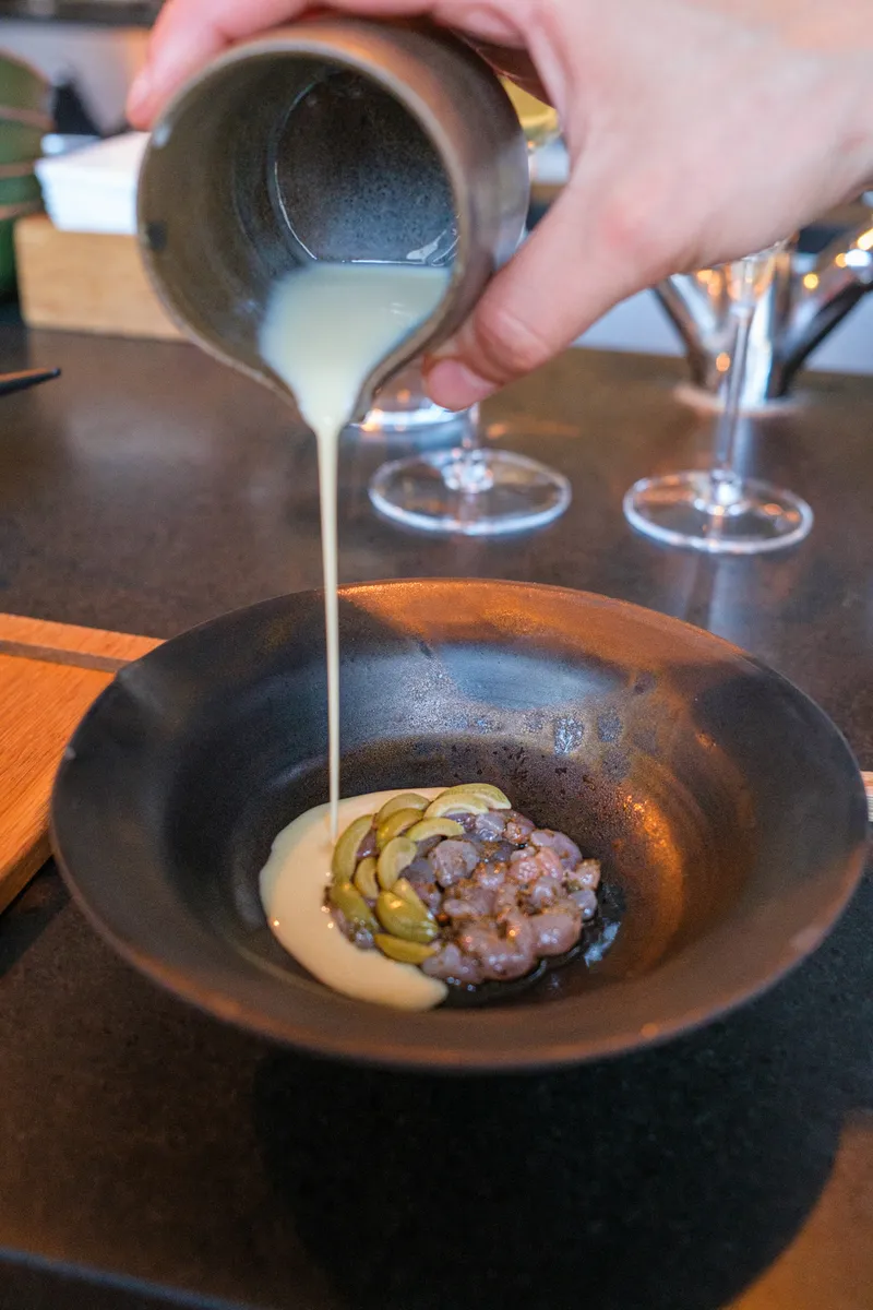 Food from Restaurant Alouette in Copenhagen, Denmark